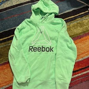 XL Reebok Hoodie Mint color (never worn)
